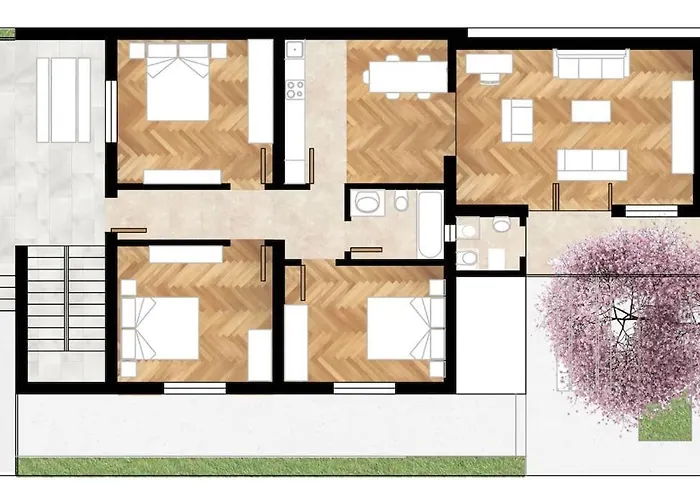Beautiful 6bd House / Ideal For Larger Grups!